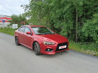 2008 Mitsubishi Lancer X, красный, 690000 рублей, вид 2