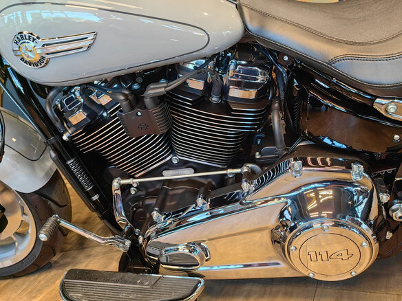 2024 Harley-Davidson Fat Boy, серый, 3300000 рублей - вид 5