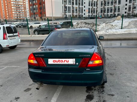 1997 Mitsubishi Lancer VII, зелёный, 129999 рублей, вид 5