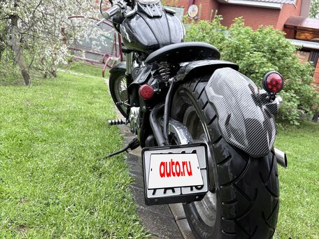1997 Honda Steed 400, чёрный, 249000 рублей, вид 5