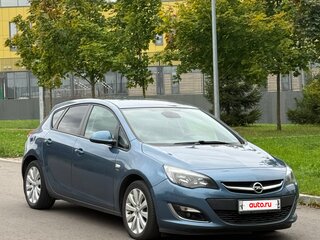 2013 Opel Astra J Рестайлинг, синий, 730000 рублей, вид 3