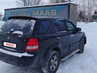 2002 Kia Sorento 4-speed I, чёрный, 590000 рублей, вид 4