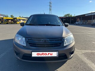 2015 Lada (ВАЗ) Granta I, коричневый, 420000 рублей, вид 3