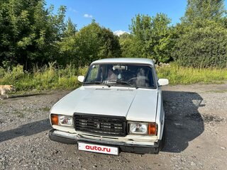 2004 Lada (ВАЗ) 2107, белый, 100000 рублей, вид 4