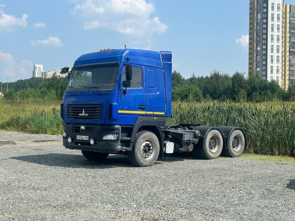 2018 МАЗ 6430, синий, 1400000 рублей - вид 1