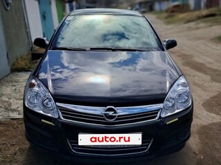 2009 Opel Astra H Рестайлинг, чёрный, 430000 рублей, вид 1