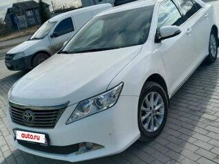 2014 Toyota Camry VII (XV50) Рестайлинг, белый, 1500000 рублей, вид 1