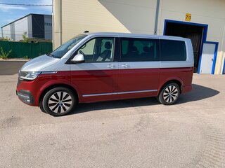 2019 Volkswagen Multivan T6 Рестайлинг, красный, 5650000 рублей, вид 2