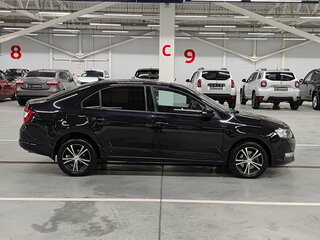 2018 Skoda Rapid I Рестайлинг, чёрный, 935000 рублей, вид 4