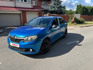 2014 Renault Logan II, синий, 340000 рублей, вид 2