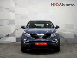 2012 Kia Sportage III, синий, 1430000 рублей, вид 2