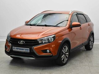 2021 Lada (ВАЗ) Vesta SW Cross I, оранжевый, 1195000 рублей, вид 1