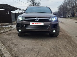 2014 Volkswagen Touareg II, коричневый, 2600000 рублей, вид 2
