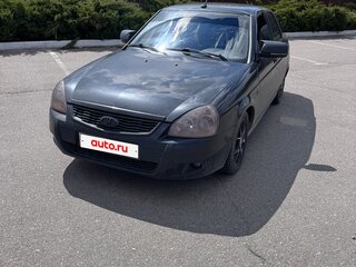 2012 Lada (ВАЗ) Priora I, чёрный, 410000 рублей, вид 1