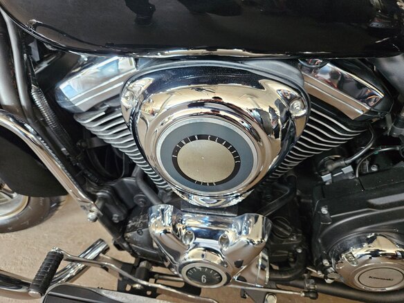 2014 Kawasaki VN1700 Vulcan, чёрный, 705000 рублей - вид 16