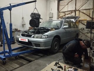 1999 Mazda Capella VI, серебристый, 330000 рублей, вид 4