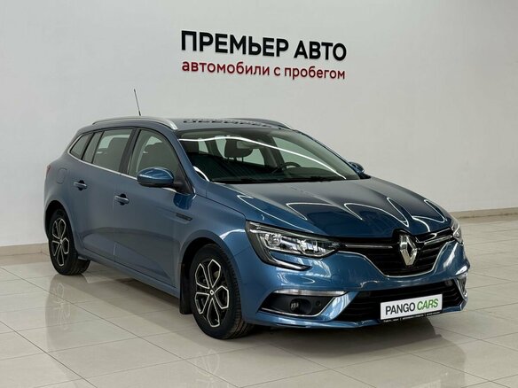 2017 Renault Megane IV, синий, 1390000 рублей - вид 2