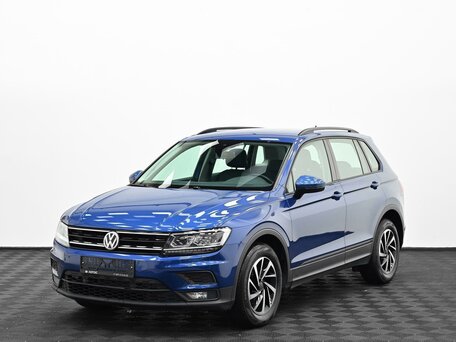 2020 Volkswagen Tiguan II, синий, 2025000 рублей, вид 3