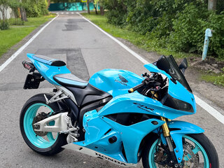 2012 Honda CBR 600RR, голубой, 595000 рублей, вид 4
