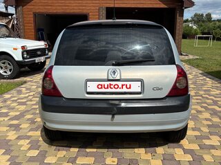 2002 Renault Clio II Рестайлинг, серый, 275000 рублей, вид 4