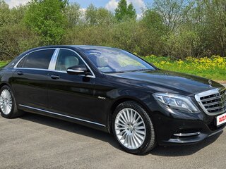 2017 Mercedes-Benz Maybach S-Класс 400 I (X222), чёрный, 3850000 рублей, вид 2