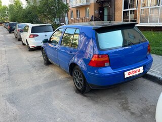 1998 Volkswagen Golf IV, синий, 215000 рублей, вид 2