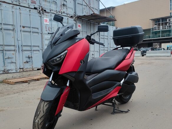 2019 Yamaha XMAX, красный, 359000 рублей - вид 4