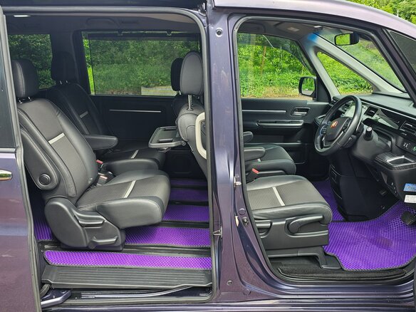 2015 Honda Stepwgn V, фиолетовый, 2050000 рублей - вид 20