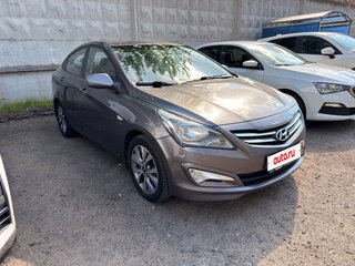 2014 Hyundai Solaris I Рестайлинг, серый, 950000 рублей, вид 3