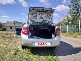 2013 Lada (ВАЗ) Granta I, серебристый, 330000 рублей, вид 3