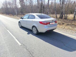 2011 Kia Rio III, серебристый, 610000 рублей, вид 5