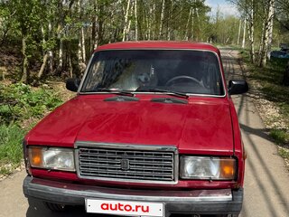 2007 Lada (ВАЗ) 2107, красный, 130000 рублей, вид 1
