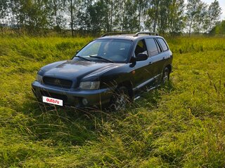 2002 Hyundai Santa Fe I, чёрный, 320000 рублей, вид 1