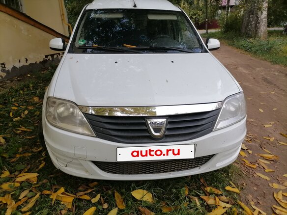 2011 Dacia Logan I, белый, 400000 рублей