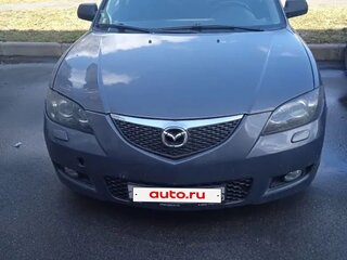 2007 Mazda 3 I (BK) Рестайлинг, серый, 380000 рублей, вид 1