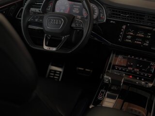 2019 Audi Q8 55 TFSI I (4M), синий, 6200000 рублей, вид 4