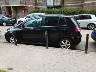 2012 Volkswagen Golf Plus II, чёрный, 470000 рублей, вид 3