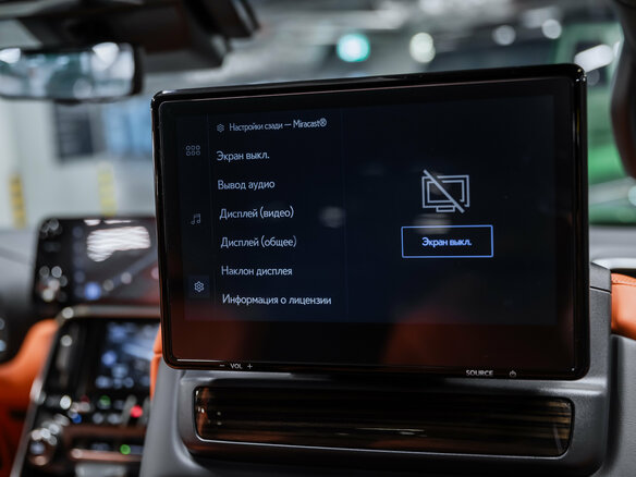2023 Lexus LX 600 IV, чёрный - вид 24
