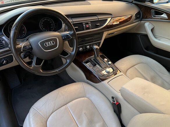 2015 Audi A6 IV (C7) Рестайлинг, чёрный, 2600000 рублей - вид 9