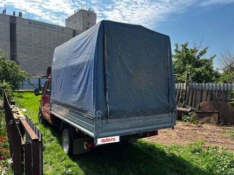 2006 ГАЗ ГАЗель (33023/330273) Фермер, красный, 870000 рублей, вид 4