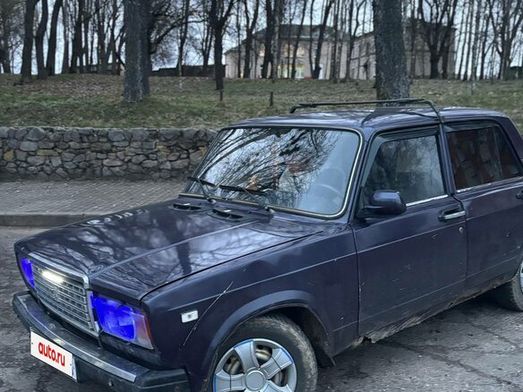 2004 Lada (ВАЗ) 2107, фиолетовый, 160000 рублей