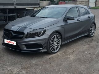 2015 Mercedes-Benz A-Класс AMG 45 AMG I (W176), серый, 2650000 рублей, вид 2