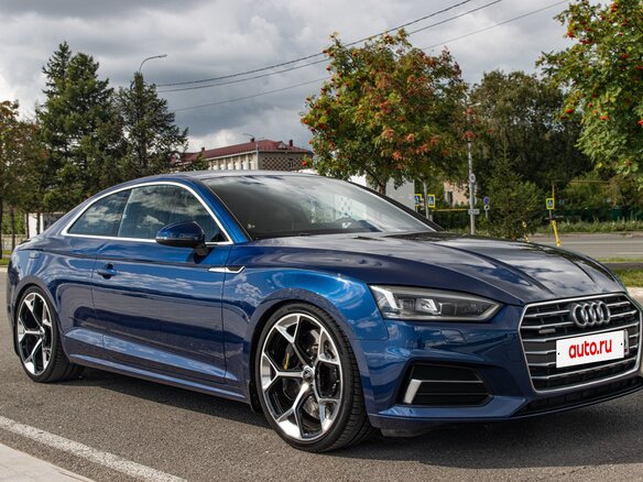 2017 Audi A5 II (F5), синий, 2969000 рублей - вид 2