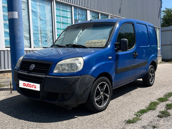 2012 Fiat Professional Doblo, синий, 415000 рублей - вид 5