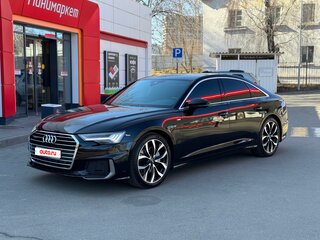 2021 Audi A6 45 TDI V (C8), чёрный, 7500000 рублей, вид 1