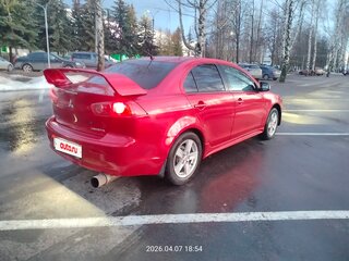 2007 Mitsubishi Lancer X, красный, 850000 рублей, вид 3