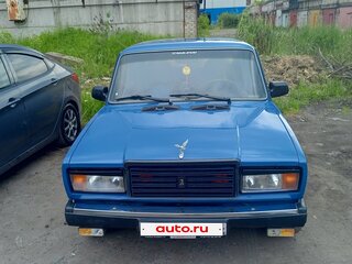 2007 Lada (ВАЗ) 2107, синий, 200000 рублей, вид 1
