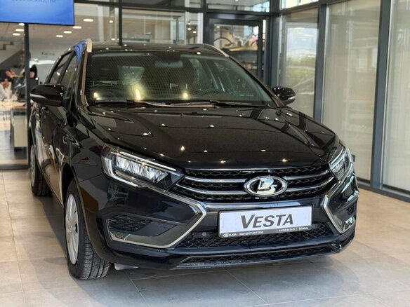 2025 Lada (ВАЗ) Vesta SW I Рестайлинг (NG), чёрный - вид 3