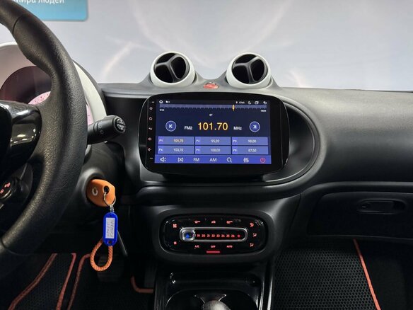 2017 Smart Forfour II, чёрный - вид 19