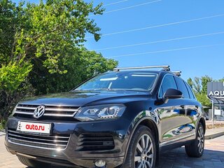 2011 Volkswagen Touareg II, чёрный, 2105000 рублей, вид 3